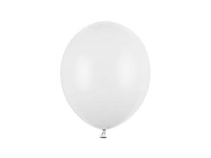 Ballonner 27 cm. - Pure White 10 stk.