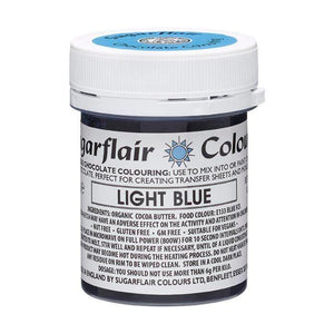 Sugarflair Kakaosmør farve - Light Blue