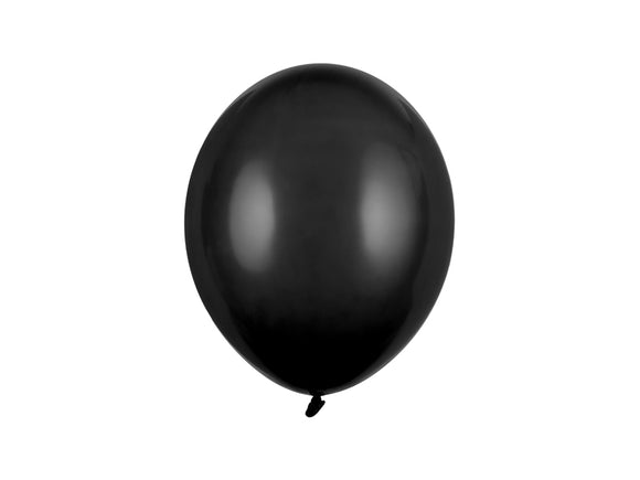Ballonner 27 cm. - Black 10 stk.