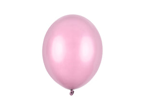 Ballonner 27 cm. - Metallic Candy Pink 10 stk.